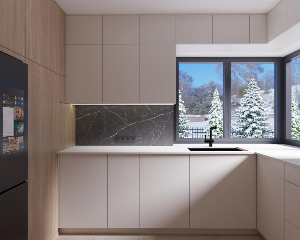 Projekt wnętrza  domu jednorodzinnego 106,00m² w Rawie Mazowieckiej