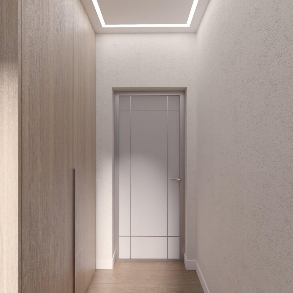 Projekt wnętrza domu jednorodzinnego 113,50m² w Skierniewicach